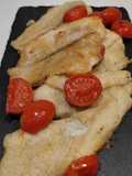 Filetti di platessa con pomodorini