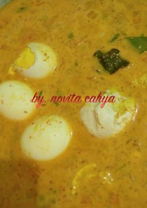 Foto resep Gulai telor ayam