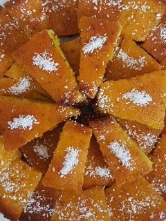 عکسی از دستور باقلوا یا کیک شربتی