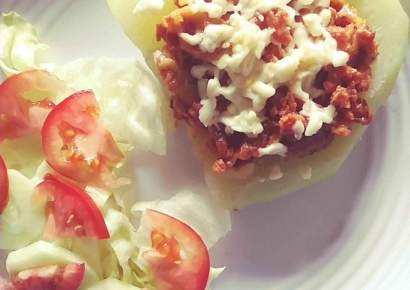 Güisquil relleno (Chayote)