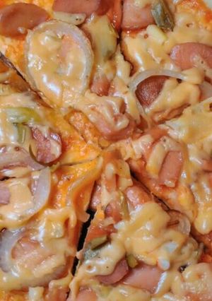 Foto resep Pizza Teflon Thin Crust