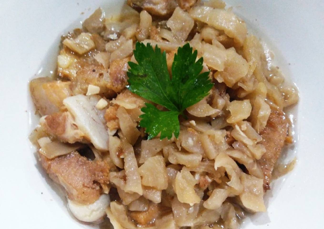 Samcan Masak Asinan Lobak (Jaipo)