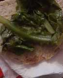 Sándwich básico (pan con lechuga)
