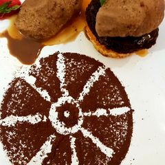 A picture of Coffee sorbet.