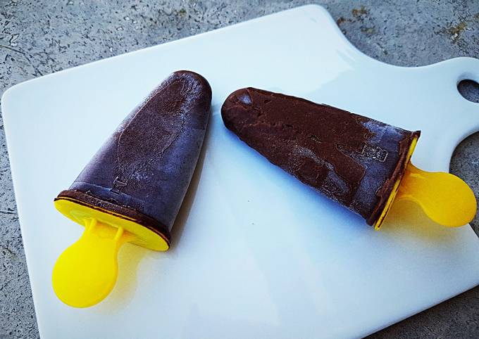 Csokis-banános jégkrém recept foto