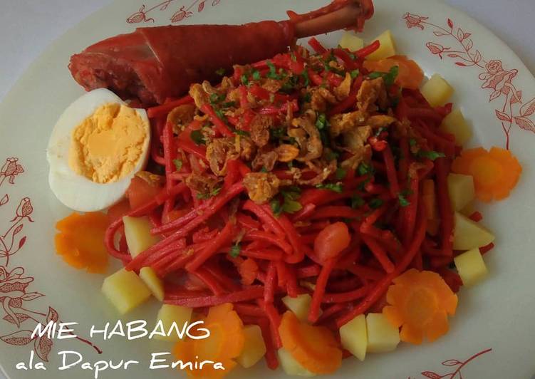 Mie Habang Khas Kalimantan Selatan