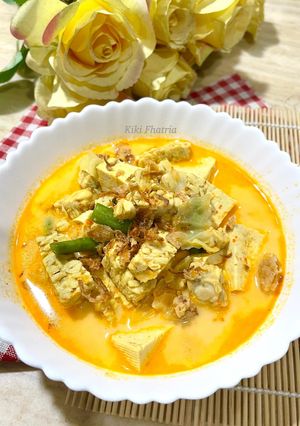 Foto resep Tempe Tahu Kuah Kuning