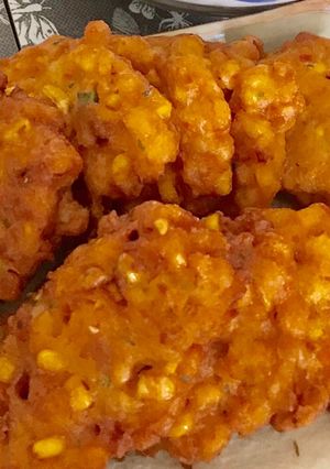 Foto resep Bakwan Jagung Udang Pedes