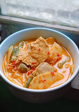 Foto resep Gulai rebung ayam