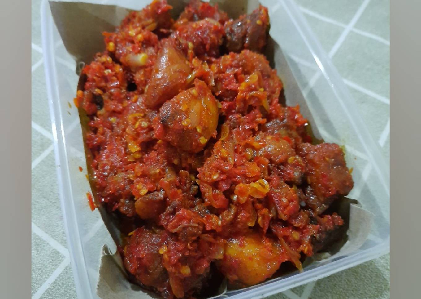 Ayam bumbu Balado