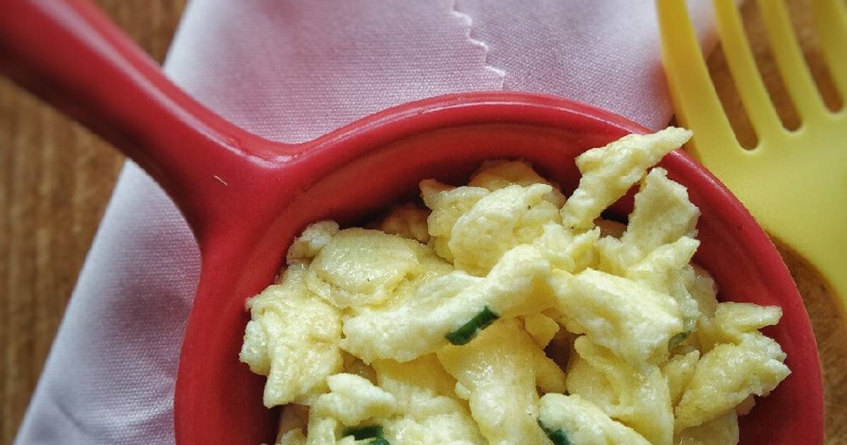 Resipi Scrambled eggs for baby (7 months) oleh Ziana Chesaad Cookpad