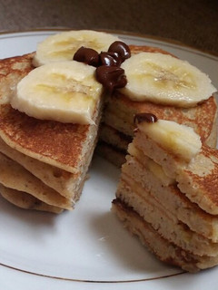 صورة لوصفة بان كيك بالموز 🍌