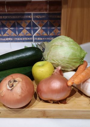 Una foto de Crema de verduras