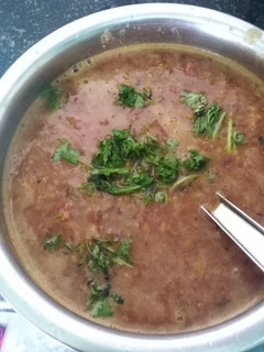 A picture of தால் கறி (Dhaal curry recipe in tamil).