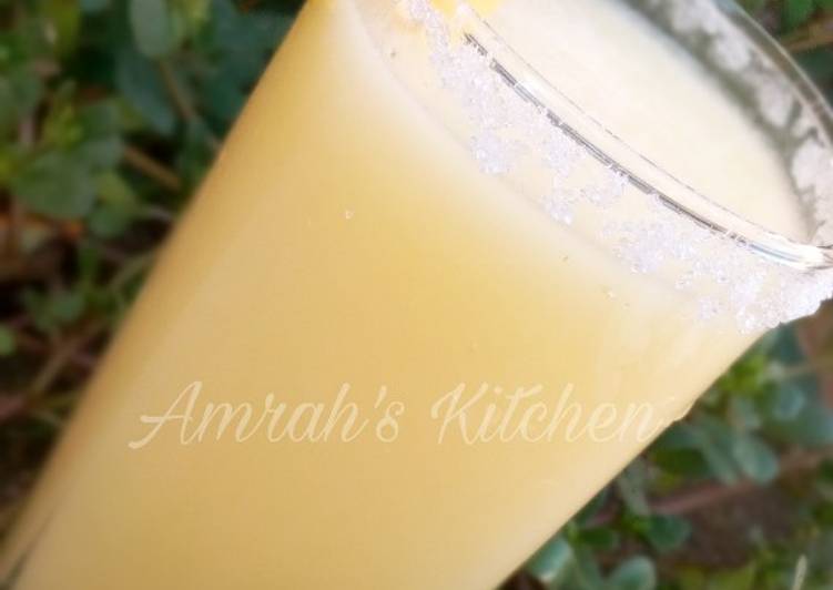 Recipe of Ultimate Pineapple and coconut juice