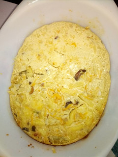 A picture of Mashed potato with minced meat.