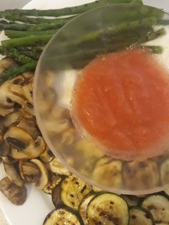 Una foto de Parrillada de verduras