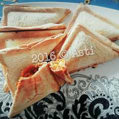 Grilled Beeforn Sandwich রেসিপির প্রধান ছবি