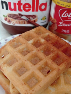 صورة لوصفة وافل طرية وهشه لذيذة مرة 😋