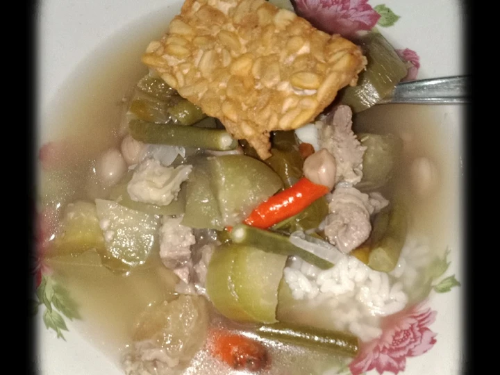 Langkah Gampang Menyiapkan Resep Sayur asam sapi 😍 yang Sempurna Anti Ribet, Lezat