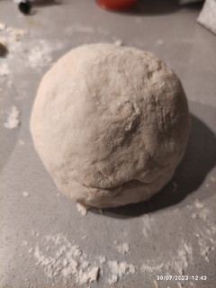 Una foto de Masa para pizza