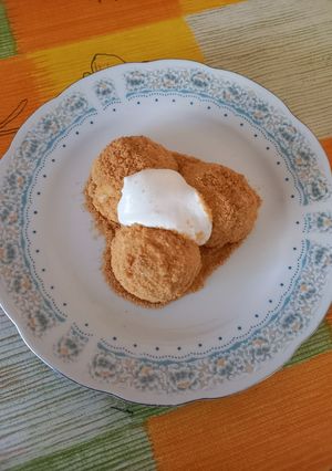 Hamis túró gombóc recept fotója