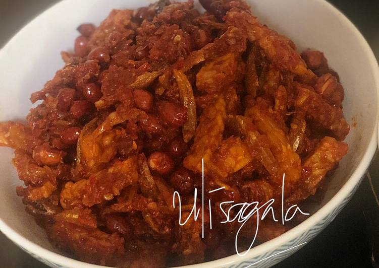 Balado Tempe Teri Kacang