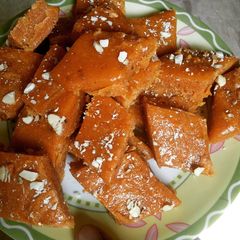 A picture of Besan ki Barfi.