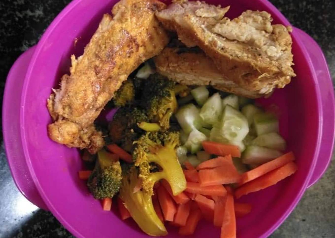 Chicken and Veggie Salad