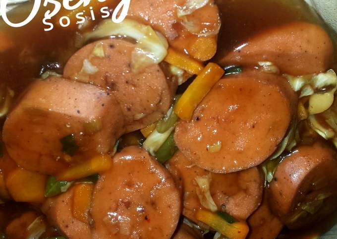 Resep Oseng sosis sehat praktis Anti Gagal