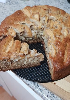 Una foto de Queque Manzana-Canela-Nuez