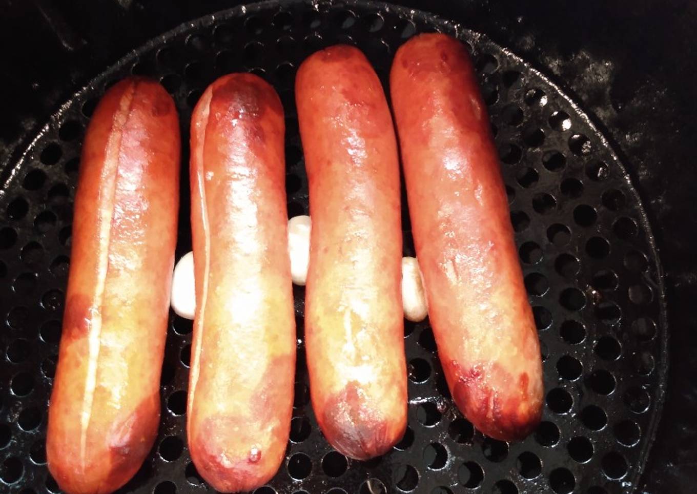 Air Fryer Hot Dogs