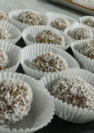 صورة لوصفة حلى الشعيرية بجوز الهند