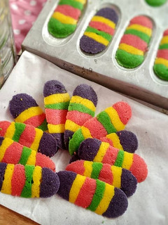 Foto resep Lidah kucing Rainbow