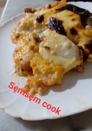 صورة لوصفة ڨراتان بطاطا و الدجاج