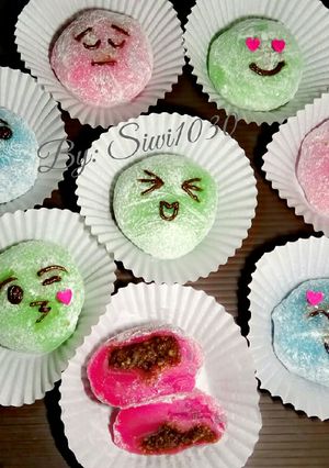 Foto resep Mochi Kawaii Coklat Kacang