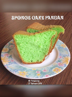 Foto resep Sponge Cake Pandan