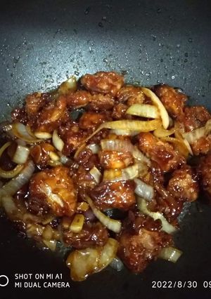 Foto resep Bistik Ayam Bawang Bombay
