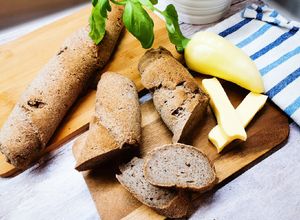 Kovászos ciabatta gluténmentesen recept fotója