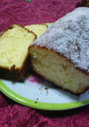 Una foto de Budín de limón