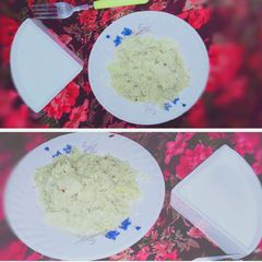 A picture of Sufiyana veg pulao with buttermilk Raita.
