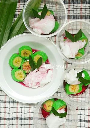 Foto resep Es Pisang Ijo