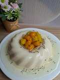 Puding Susu Saus Buah Segar