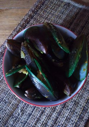 Foto resep Kerang Hijau Kuah Kuning Pedas