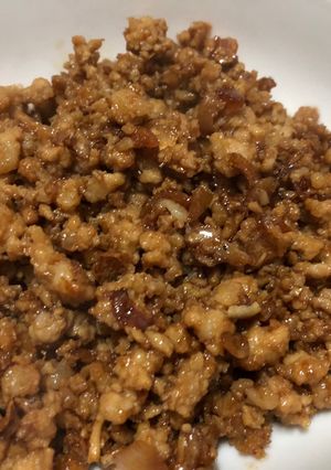 炒肉末 的食譜成品照片