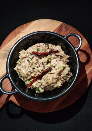 A picture of Barnyard millet urad dal khichdi.