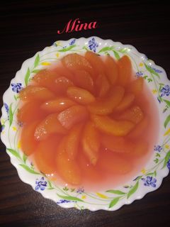 عکسی از دستور دسر سیب ژله ای