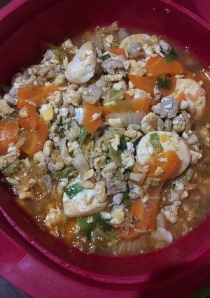 Foto resep **Menu Sahur** Capcay Sawi Putih Wortel Simple