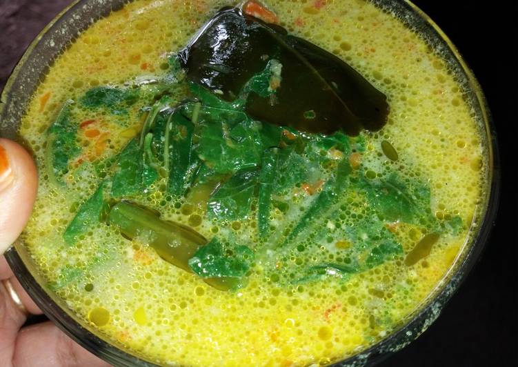 Resep Gulai Daun Singkong ft Kacang Panjang 💓, Lezat Sekali