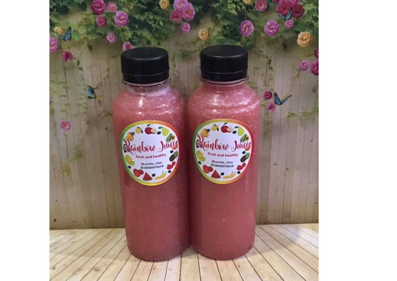Diet Juice Melon Lemon Raspberry Jambu Kristal Pear